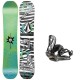 NITRO RIPPER X VOLCOM KIDS SET SNOWBOARD+ATTACCHI CHARGER MINI